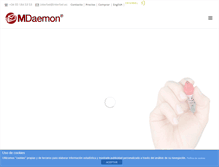Tablet Screenshot of mdaemon.es